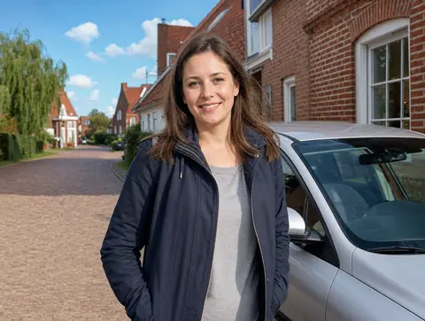 Verkäufer aus Mendig mit dem verkauften Fahrzeug
