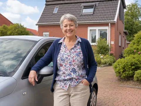 Verkäufer aus Kaisersesch mit dem verkauften Fahrzeug